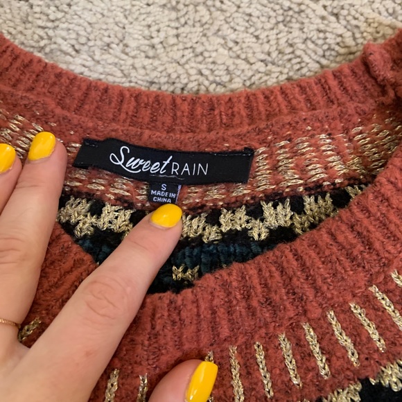 Patterned sweater - Picture 2 of 3